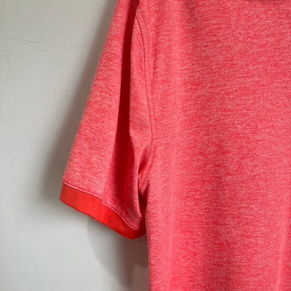 Under Armour Men's The Playoff Polo Bright Orange Sz M - Picture 3 of 7